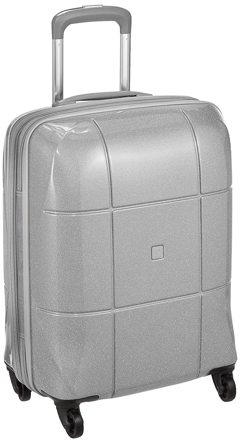 Echolac Atlas Medium Silver Hard Sided Cabin Trolley 56cm (PC080SP) Echolac New